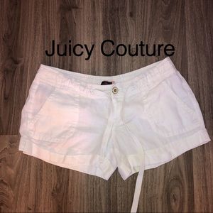 Juicy Couture White Shorts